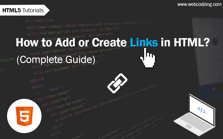 How to Add or Create Links in HTML