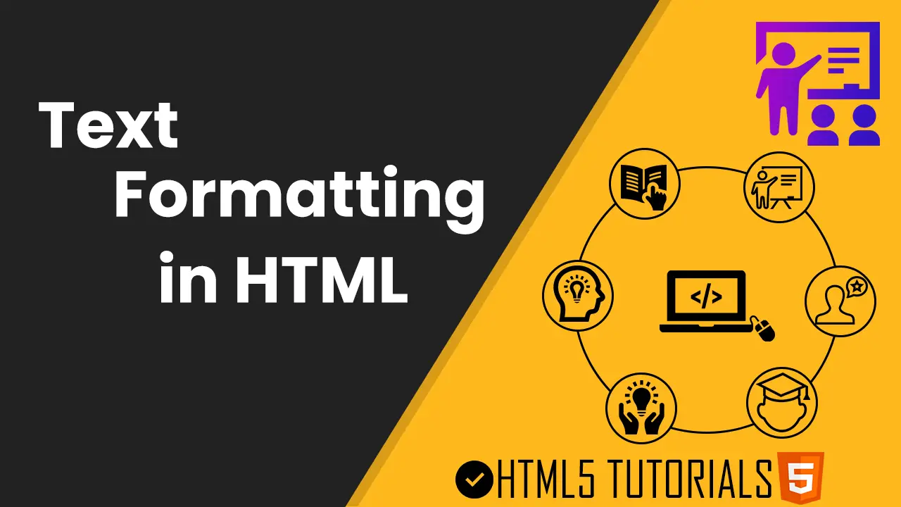 text formatting in html