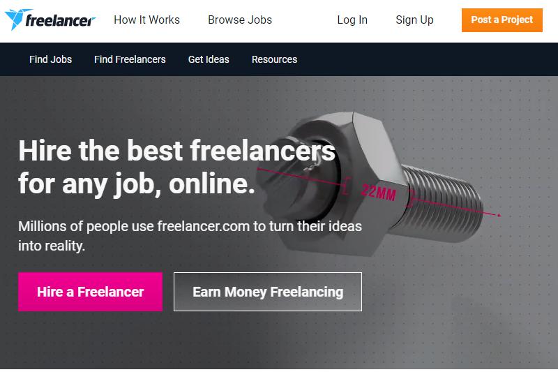 freelancer top freelancing website