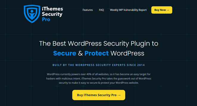 iThemes WordPress Security Plugin