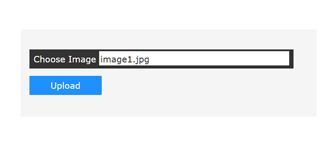form to upload images in PHP