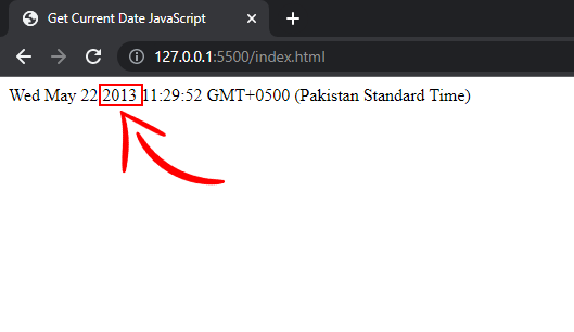 setting date in JavaScript